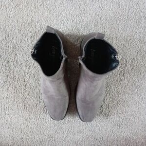 New Look Taupe Ankle Booties